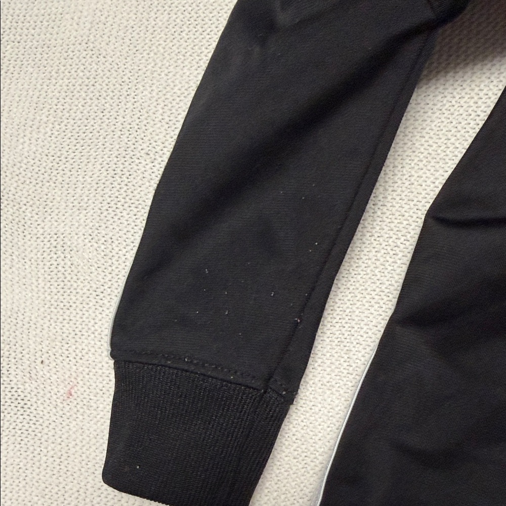 Adidas Black Tracksuit with White Stripes - Picture 7 of 9